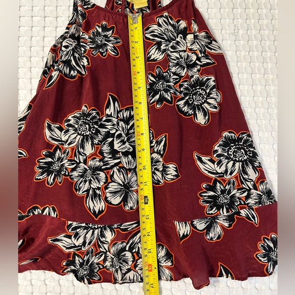 Maeve By Anthropologie Zebella Silk Floral Tank Top Size 2 - Picture 8 of 8